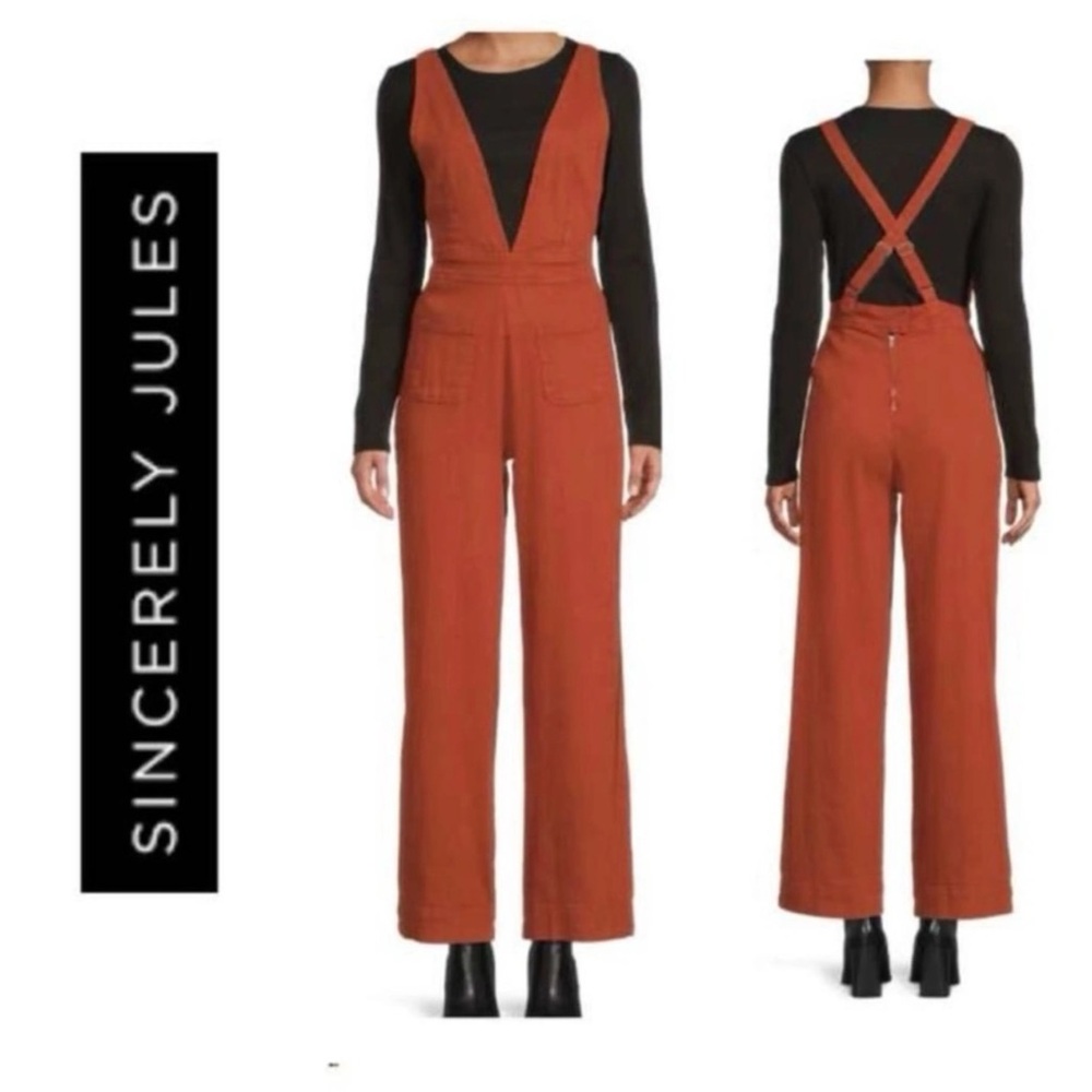 Sincerely Jules Orange Jumpsuit